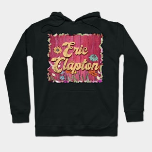 Classic Clapton Personalized Flowers Proud Name Hoodie